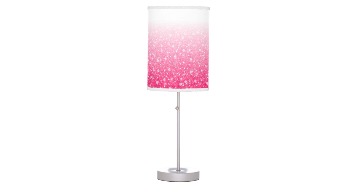 hot pink lamps for girls