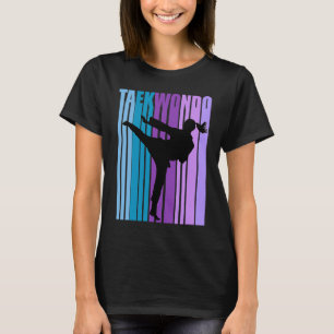 Teen Vintage Karate Birthday Cool Colors Gray Fanc T-Shirt