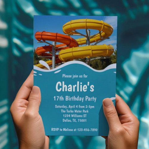 Teen Water Park Summer Birthday Party