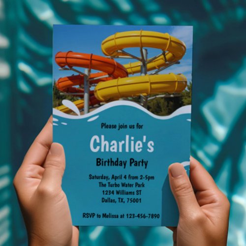 Teen Water Park Summer Birthday Party