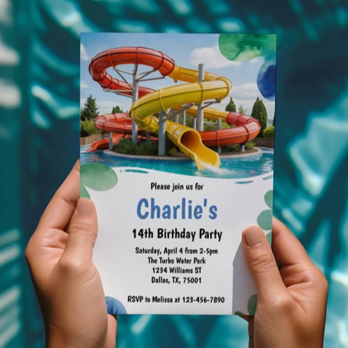 Teen Water Park Summer Birthday Party