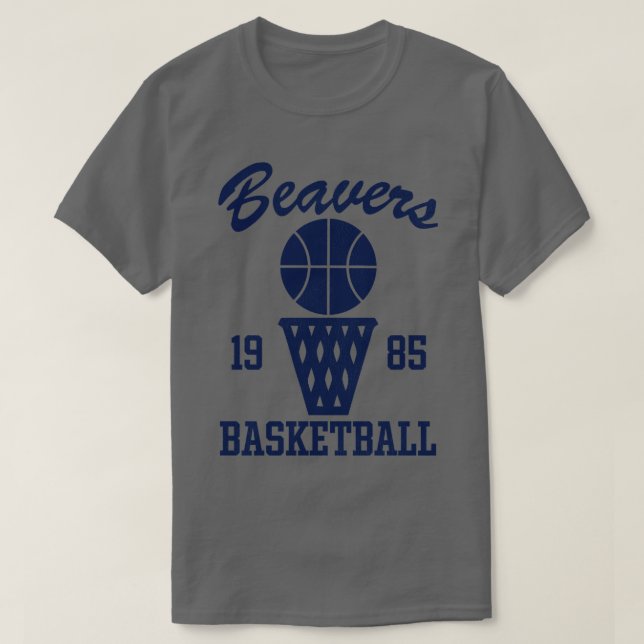Teen Wolf Beavers Basketball Training Jersey T-Shirt (Design Front)