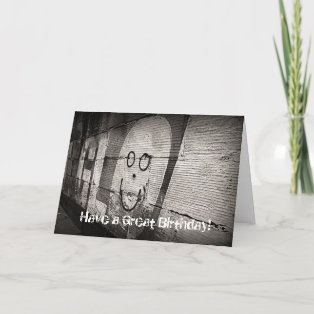 Teenage Boy Birthday Card (Front)
