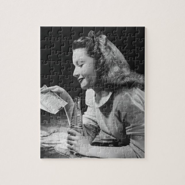 Teenage Girl Jigsaw Puzzle (Vertical)
