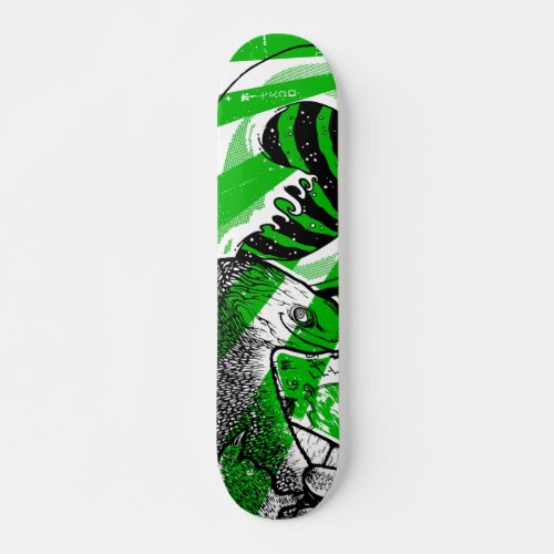 Teenage Mutant Tsunami Surfin Skateboard Deck