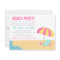 Teenage Summer Beach Birthday Party