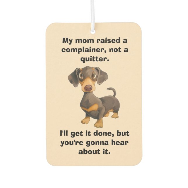 Teenager Gift Air Freshener (Front)