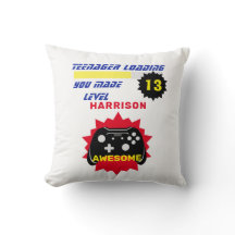 Teenager Loading Funny Gamer Personalized Birthday