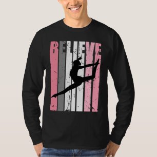 Teenagers Believe Dance Team Dancer Squad Fan Retr T-Shirt