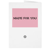 Teenagers Birthday Card (Back)