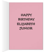 Teenagers Birthday Card (Inside (Right))