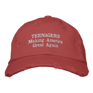 Teenagers Making America Great Again Embroidered Baseball Cap