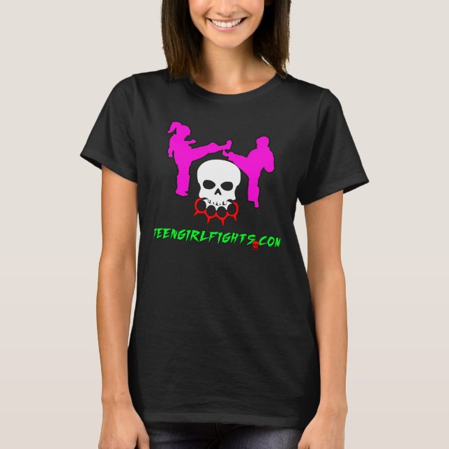 TeenGirlFights.com Official Shirt (Front)