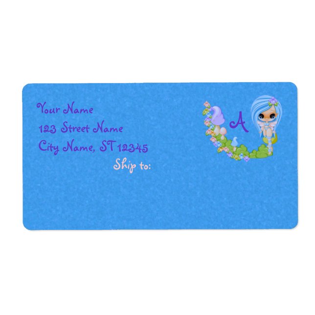 Teensy Fae Cute Faery Label (Front)