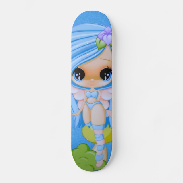 Teensy Fae Cute Faery Skateboard Deck (Front)