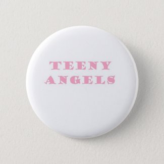 teeny angels button