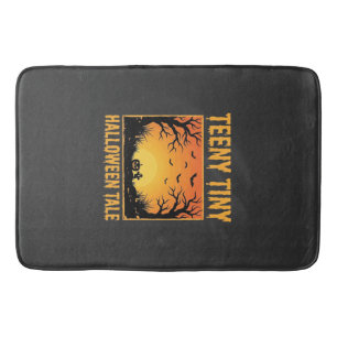 Teeny Tiny Halloween Tale Haunted Forest Design_1 Bath Mat