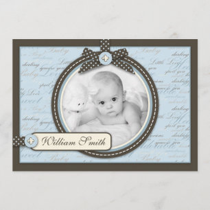 Teeny Toes BLU Announcement Card