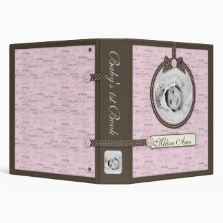 Teeny Toes PNK Photo Album 3 Ring Binder