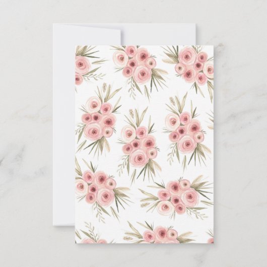 TeePee Fox Boho Tribal Diaper Raffle Tickets (Back)