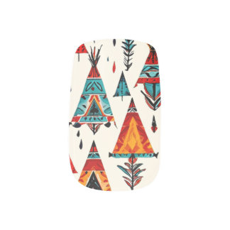 TeePee nails no.1 Minx Nail Art
