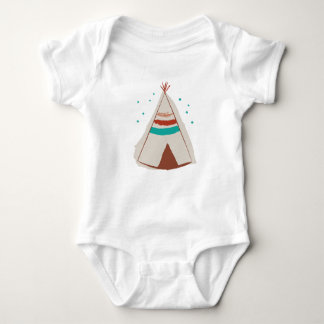 Teepee Native American Baby Pajama ORIGINAL DESIGN Baby Bodysuit