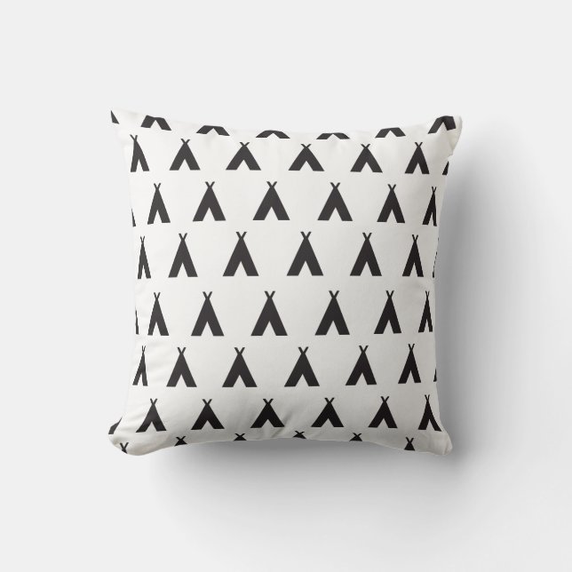 teepee throw pillow (Front)