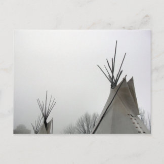 Teepee Tops Postcard