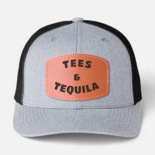 Tees and Tequila Funny Golf Hat