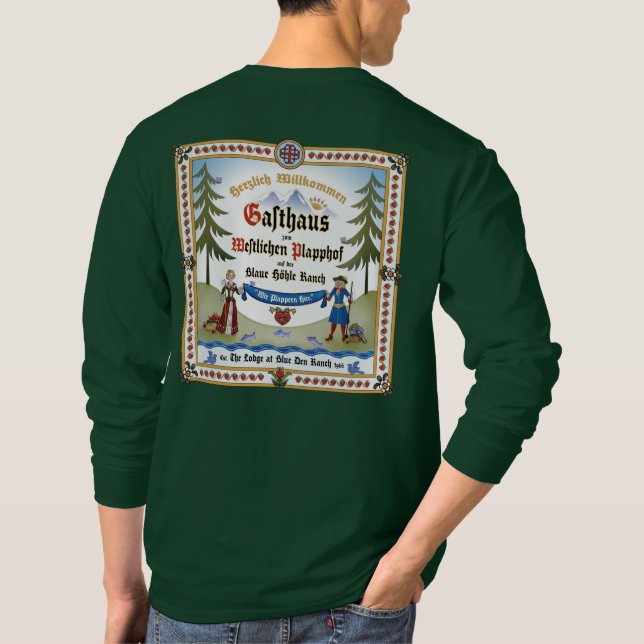 Tees Back & Pocket Print ~ Lodge Signage (Back)