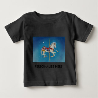 Tees - Red, White & Blue Carousel Horse