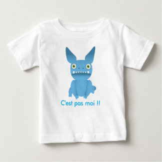 teeshirt child blue monster baby T-Shirt