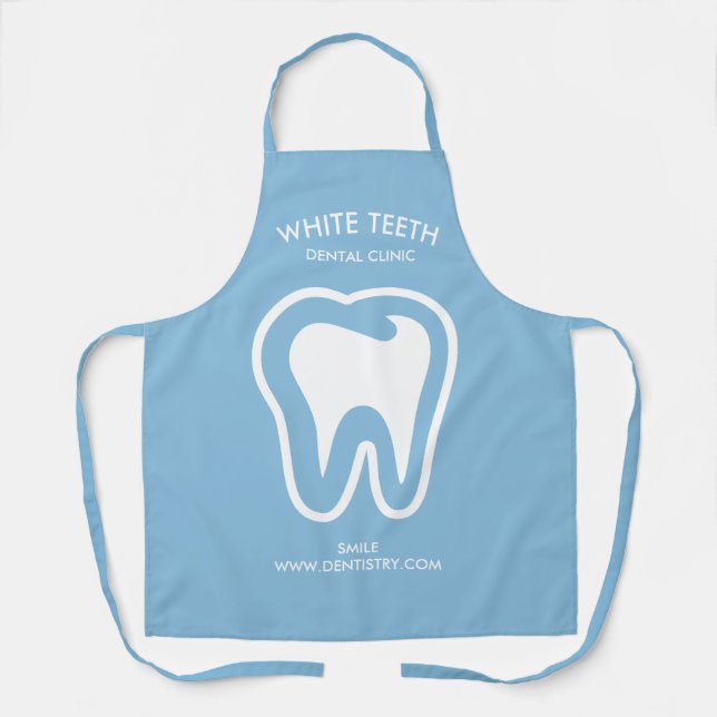 Teeth Dentistry Dental Clinic Apron (Front)