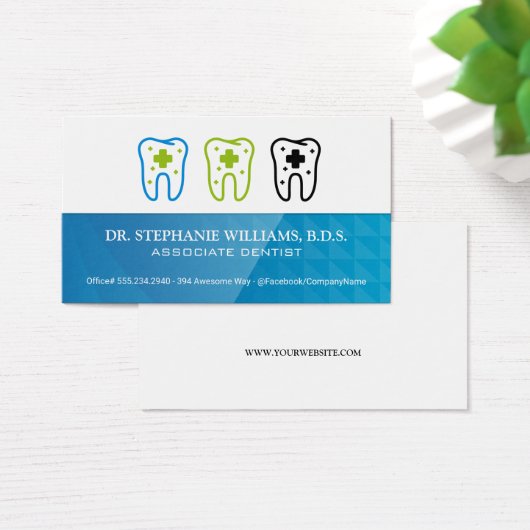 Teeth First Aid Logo | Dentistry (Desk)