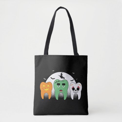 Teeth Halloween _ Halloween Tote Bag