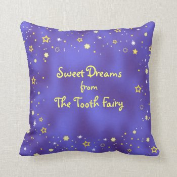 Teeth Poem Starry Night Kids Tooth Fairy Pillow by alinaspencil at Zazzle