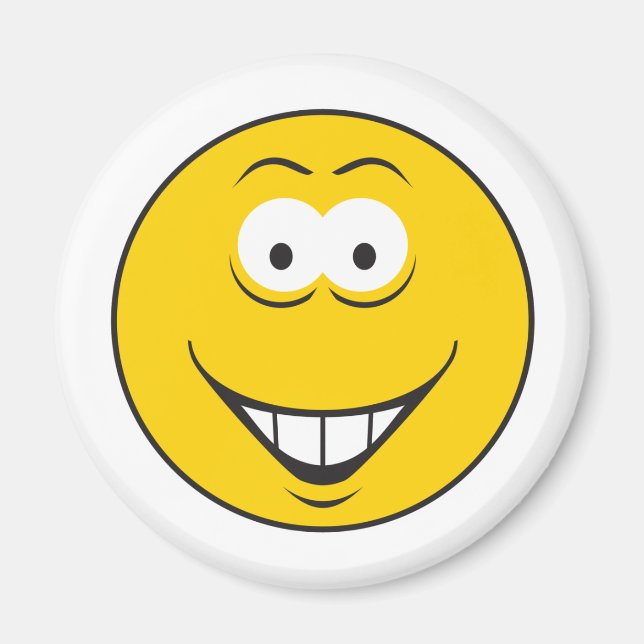 Teeth Smile Face Magnet (Front)