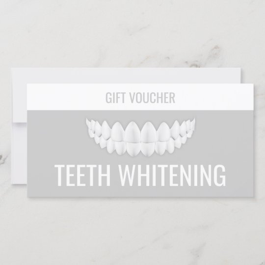 teeth-whitening-gift-voucher-wedding-gift-dental-thank-you-card-zazzle