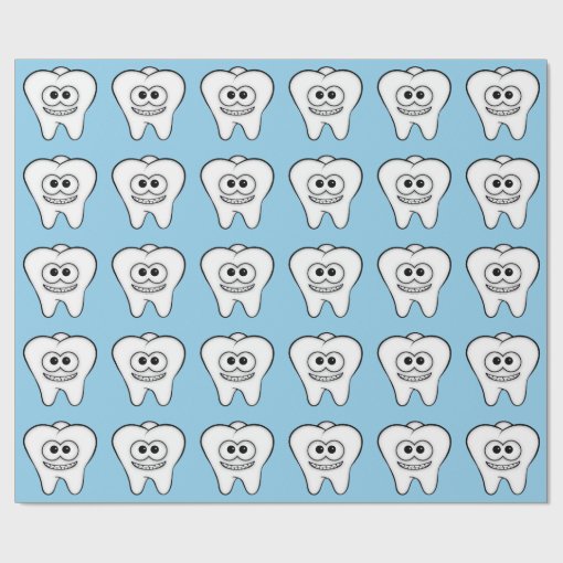 Teeth Wrapping Paper Zazzle