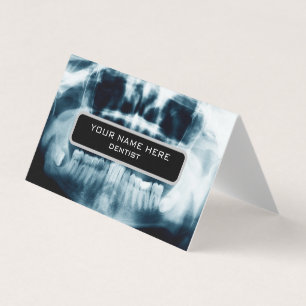 Teeth X-ray Business Card