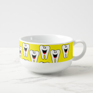 Teeth Yellow Soup Mug