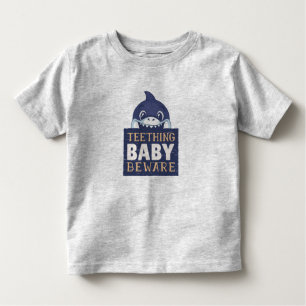Teething Baby Shark Toddler T-shirt