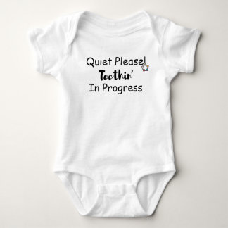 Teething Ring Humor Baby Clothes Cute Quote       Baby Bodysuit