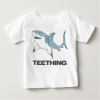 Teething shark infant T