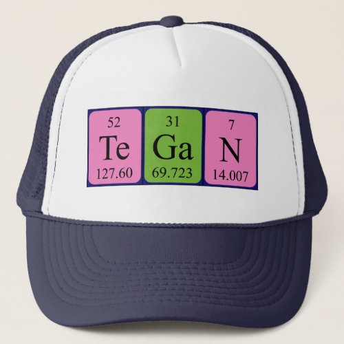 Tegan periodic table name hat