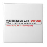 @ChrisSanClaire  Tegels Geboortetegels