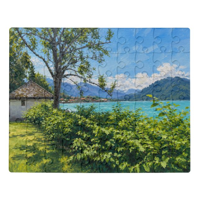 Tegernsee Acrylic Puzzle (Puzzle Horizontal)
