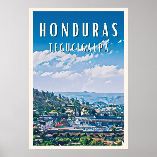 Tegucigalpa : entre histoire et modernité poster (Front)