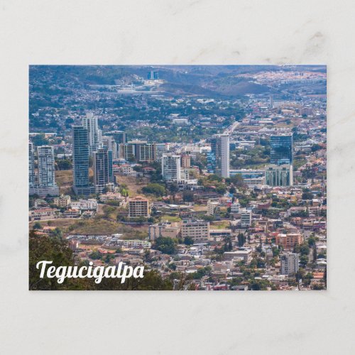 Tegucigalpa Honduras City Postcard