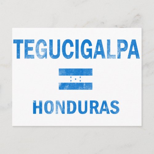 Tegucigalpa Honduras Designs Postcard